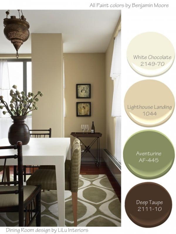 Soothing Color Palettes- LiLu's Look Of The Day - Www.liluinteriors.com