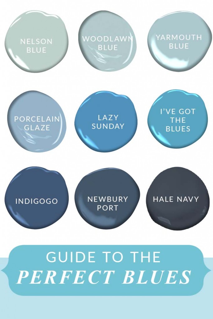 A Guide to the Perfect Blues-According to LiLu Interiors - www ...