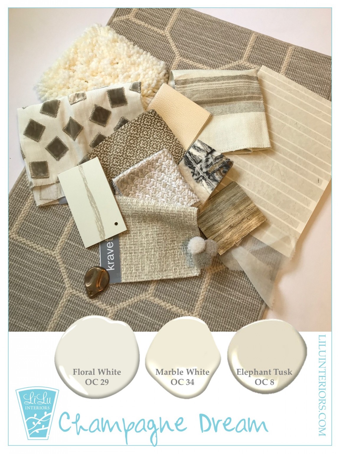 Winter White Color Palettes- According to LiLu Interiors