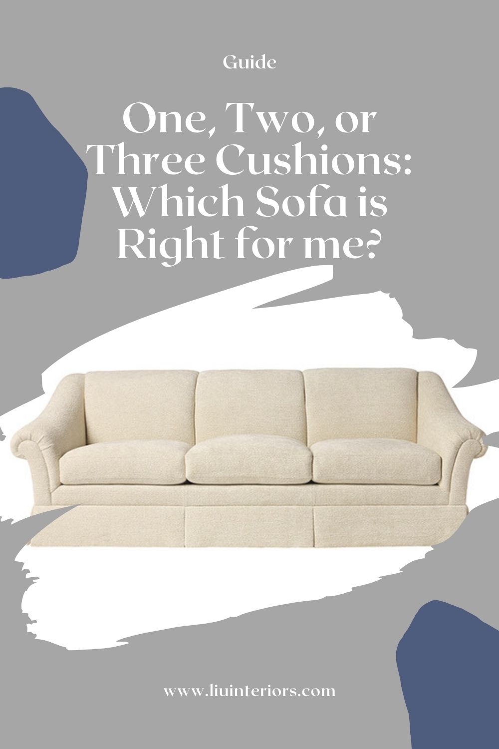 How Many Cushions Should You Have on Your Sofa? –